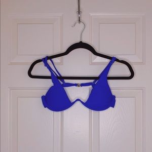 cobalt blue Bikini top